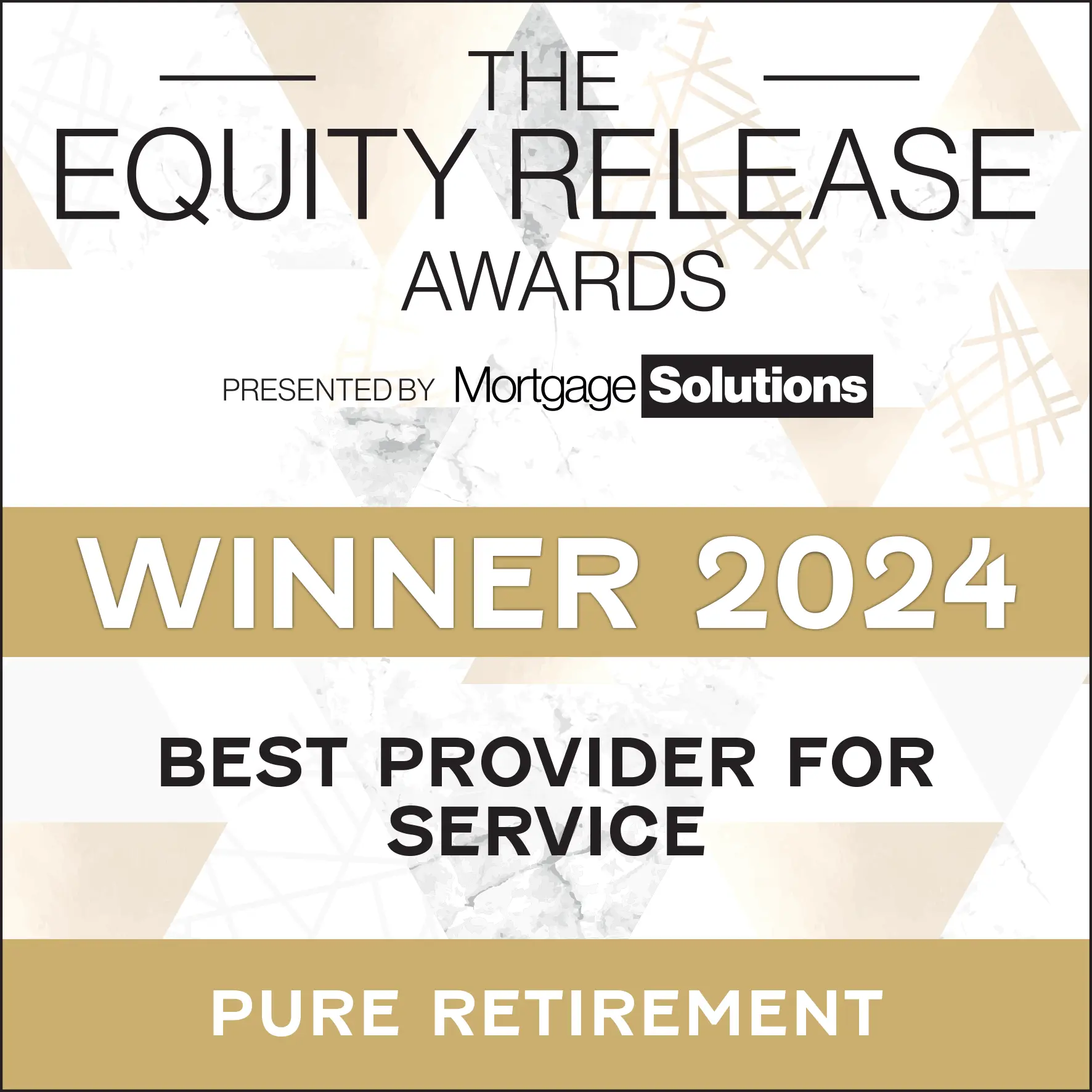 The Equity Release Awards 2024 Winner