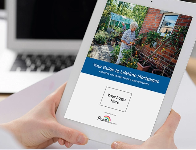 Guide to Lifetime Mortgages preview on tablet