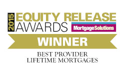 Equity Release Awards 2015 WINNER - Best Provider for Lifetime Mortgages