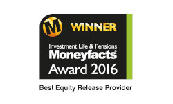 Moneyfacts Awards 2016 WINNER - Best Equity Release Provider