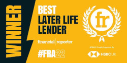 Winner - Best Later Life Lender - Financial Reporter - #FRA22