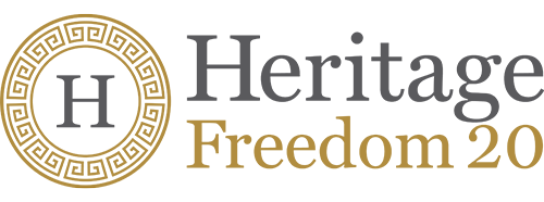 Heritage Freedom 20 logo
